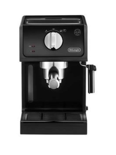 Delonghi Ecp Traditional Pump Coffee Machine - Black